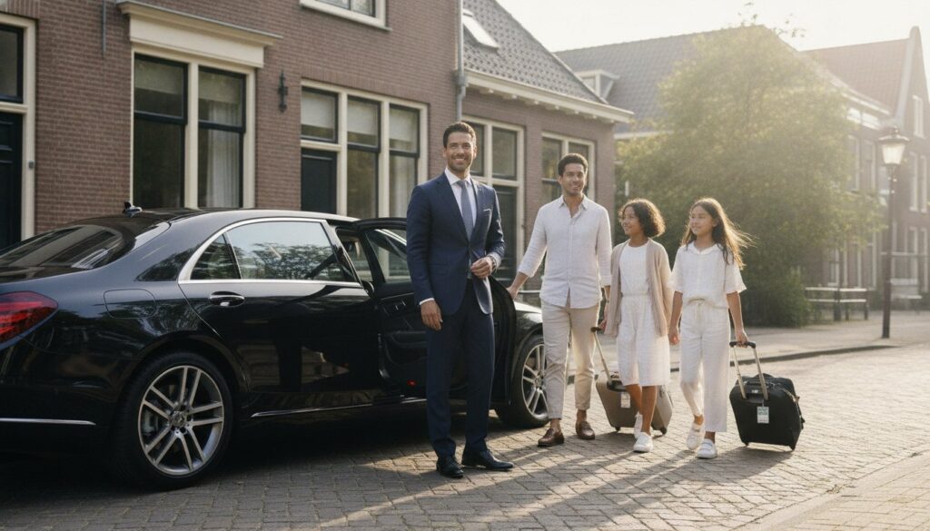 Goedkope taxi naar airport vanuit regio Amsterdam