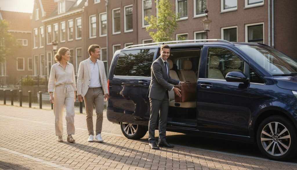 Goedkope taxi van Amsterdam naar Frankfurt: zo reis je ontspannen en voordelig