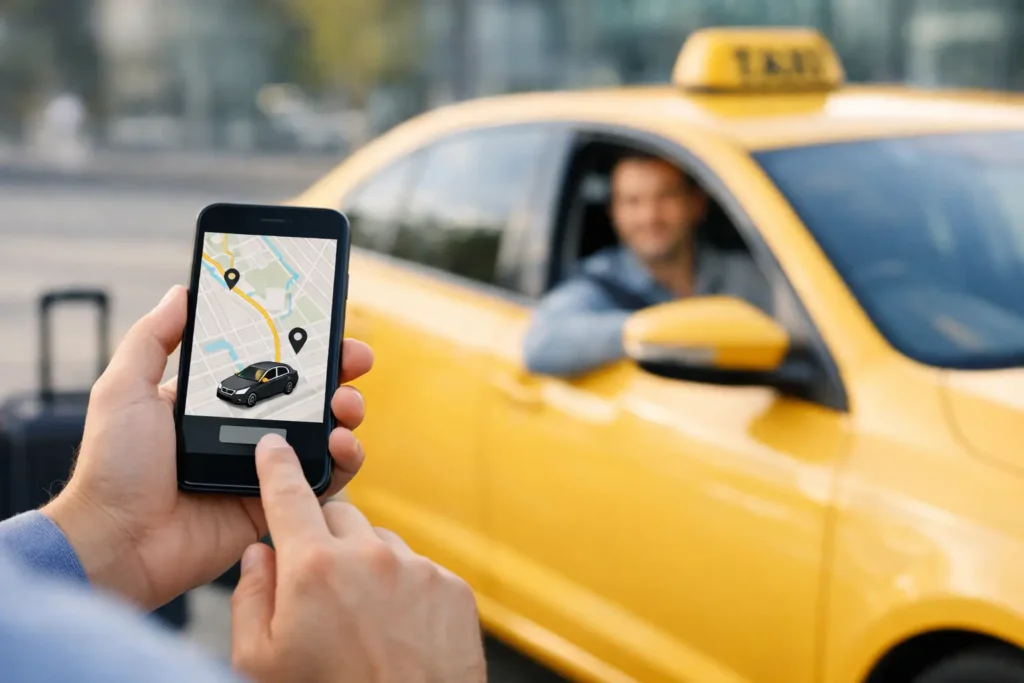 Goedkope taxidienst zonder gedoe boeken