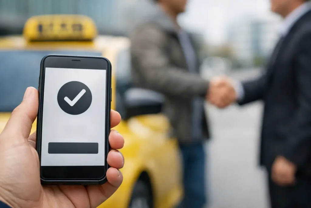 Hoe werkt vaste taxiprijs bij een taxi?