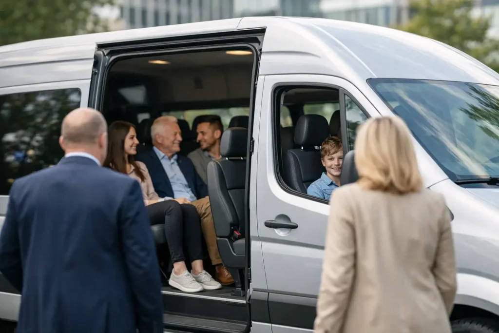 Hoeveel personen in taxibus? Dit is gebruikelijk