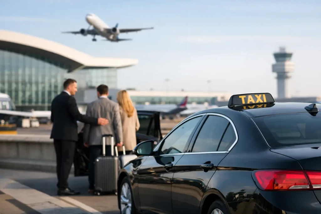 Internationale taxi naar Brussel Airport boeken