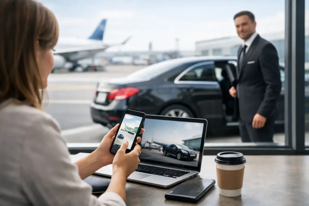 Luchthaven transfer online regelen zonder gedoe