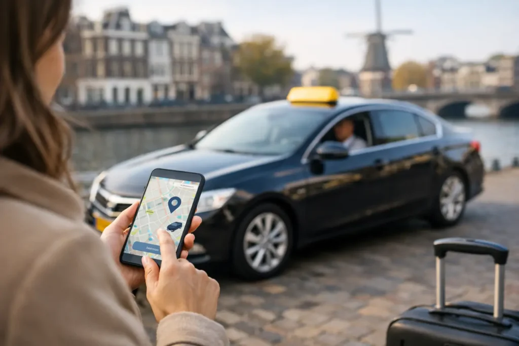Online taxi reserveren Nederland zonder gedoe