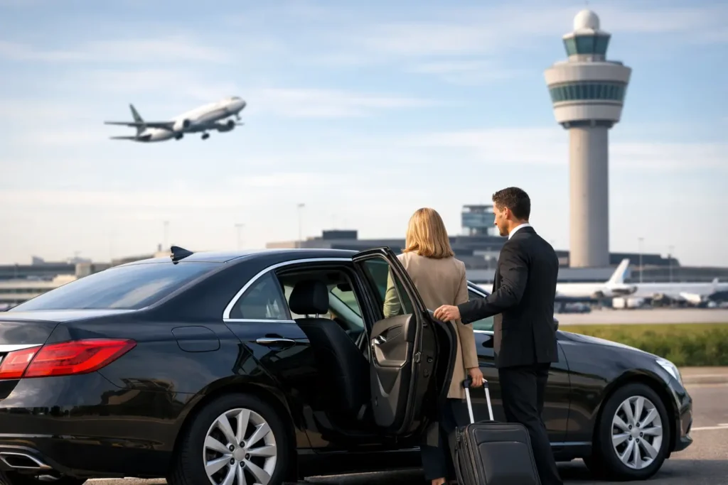 Taxi Almere naar Schiphol zonder gedoe