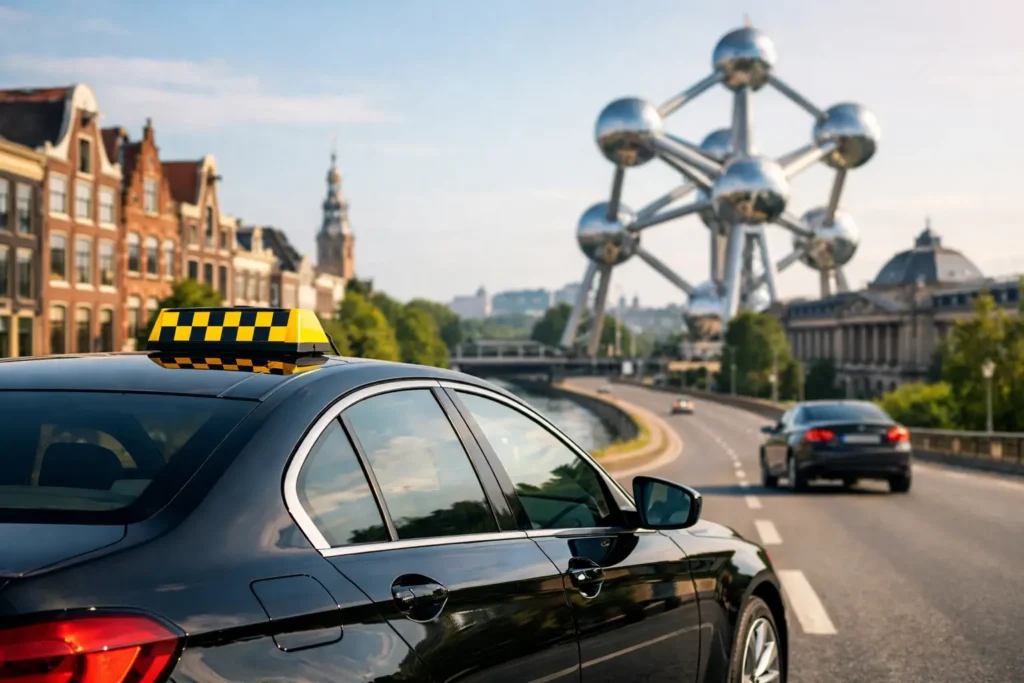 Taxi Amsterdam Brussel prijs voor uw rit