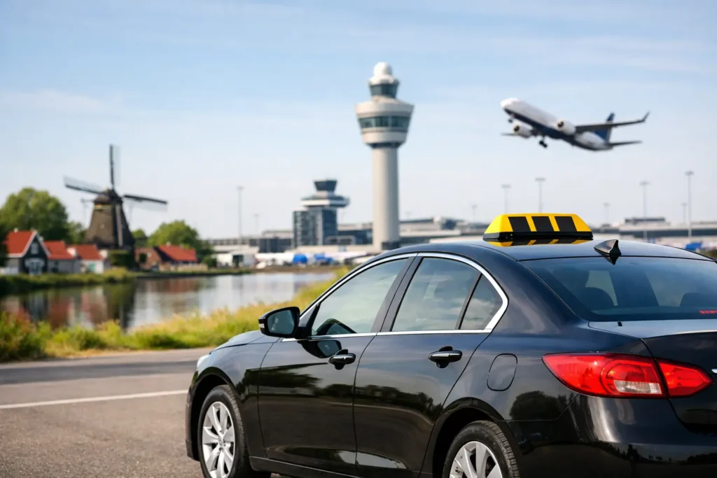 Taxi Purmerend naar Schiphol boeken