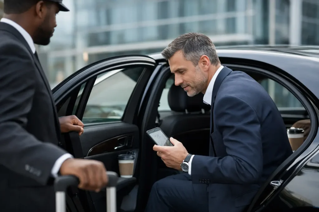 Zakelijke taxi rit plannen zonder gedoe