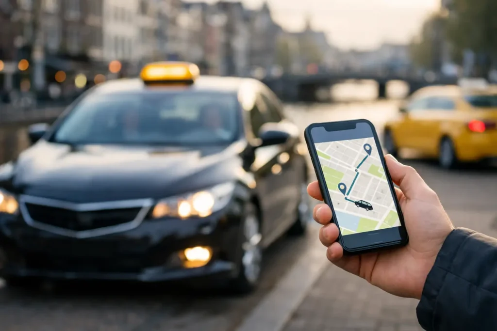 Beste taxi app Nederland kiezen zonder gedoe