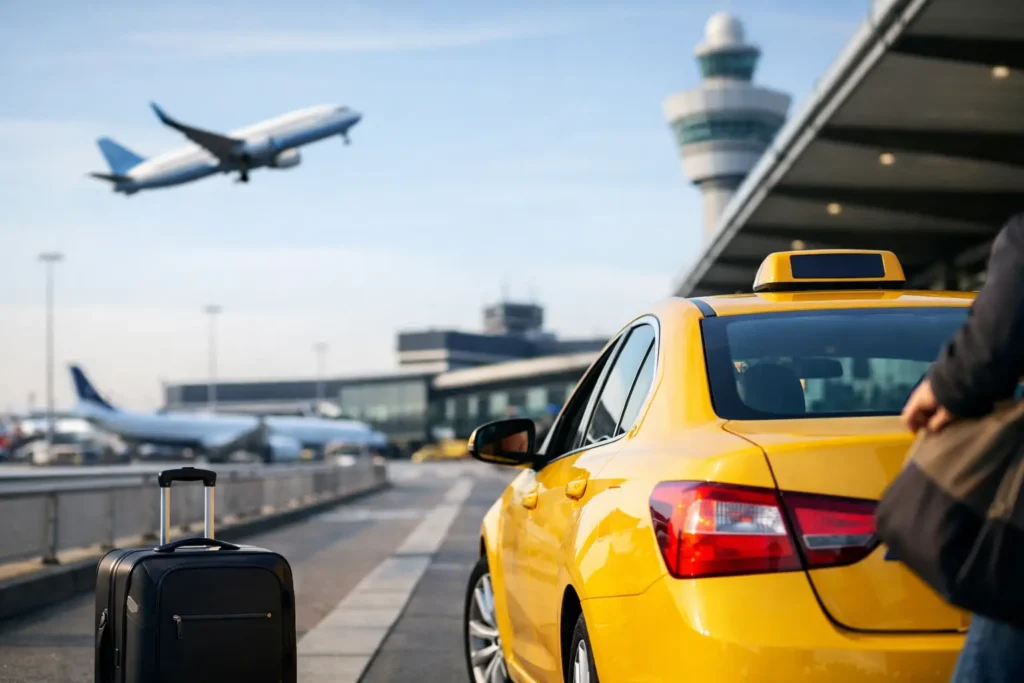 Goedkope taxi Schiphol: slim en op tijd boeken
