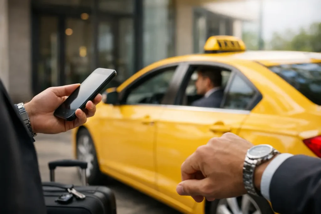 Hoe vroeg taxi reserveren? Zo bent u op tijd